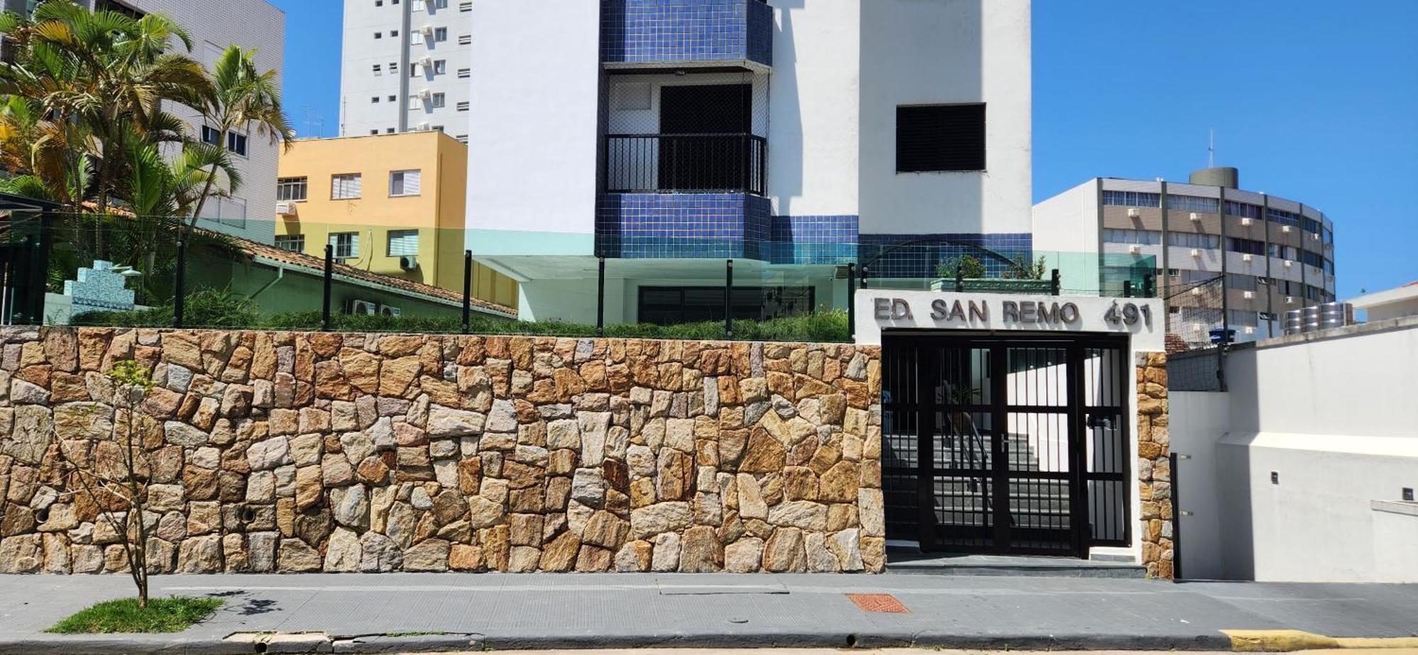 San Remo Apartamento Praia Do Tombo 과루자 외부 사진