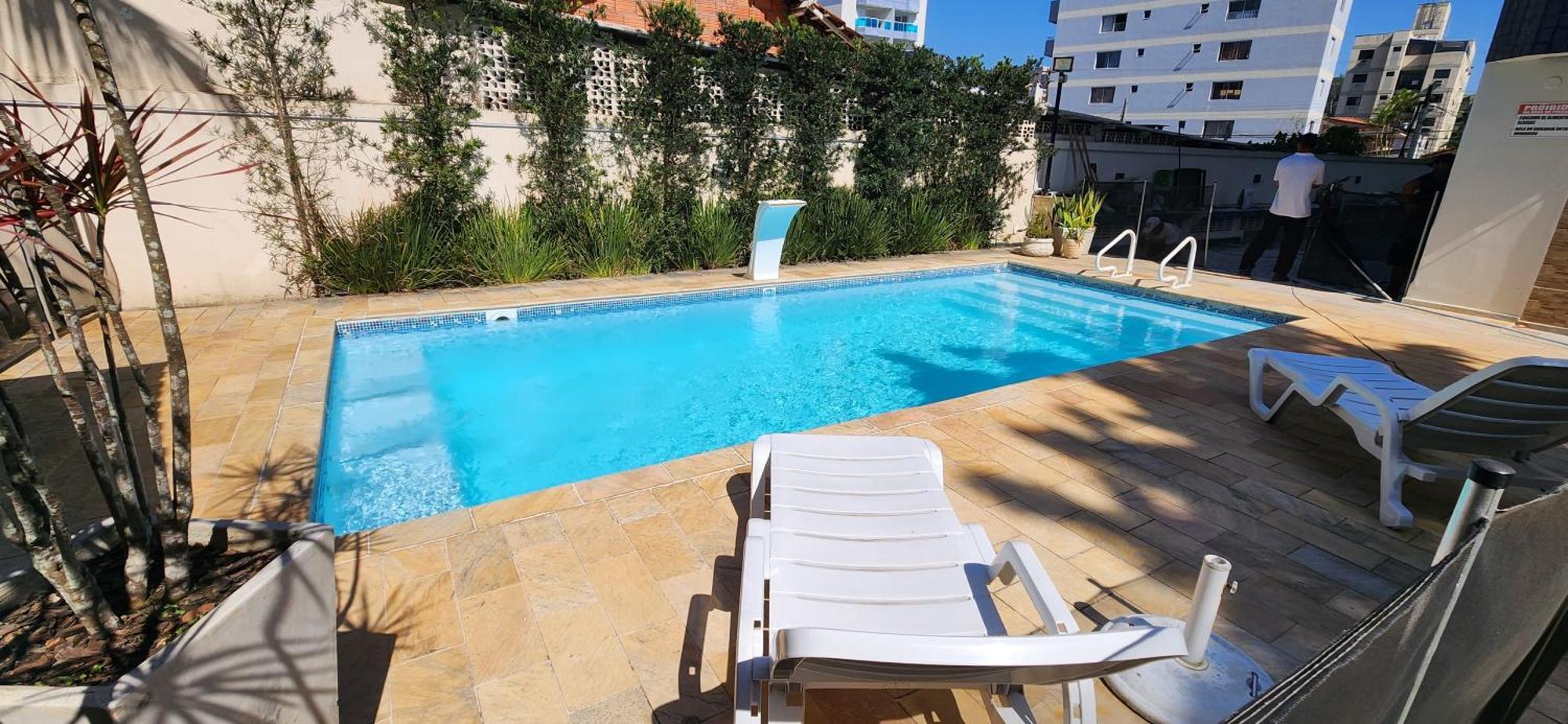 San Remo Apartamento Praia Do Tombo 과루자 외부 사진